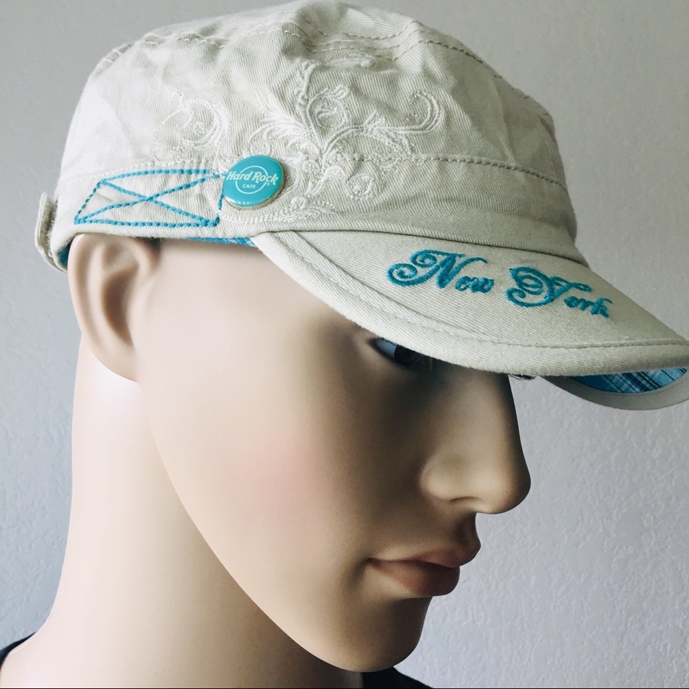 Hard Rock Cafe Couture Crown Patch Cap NY